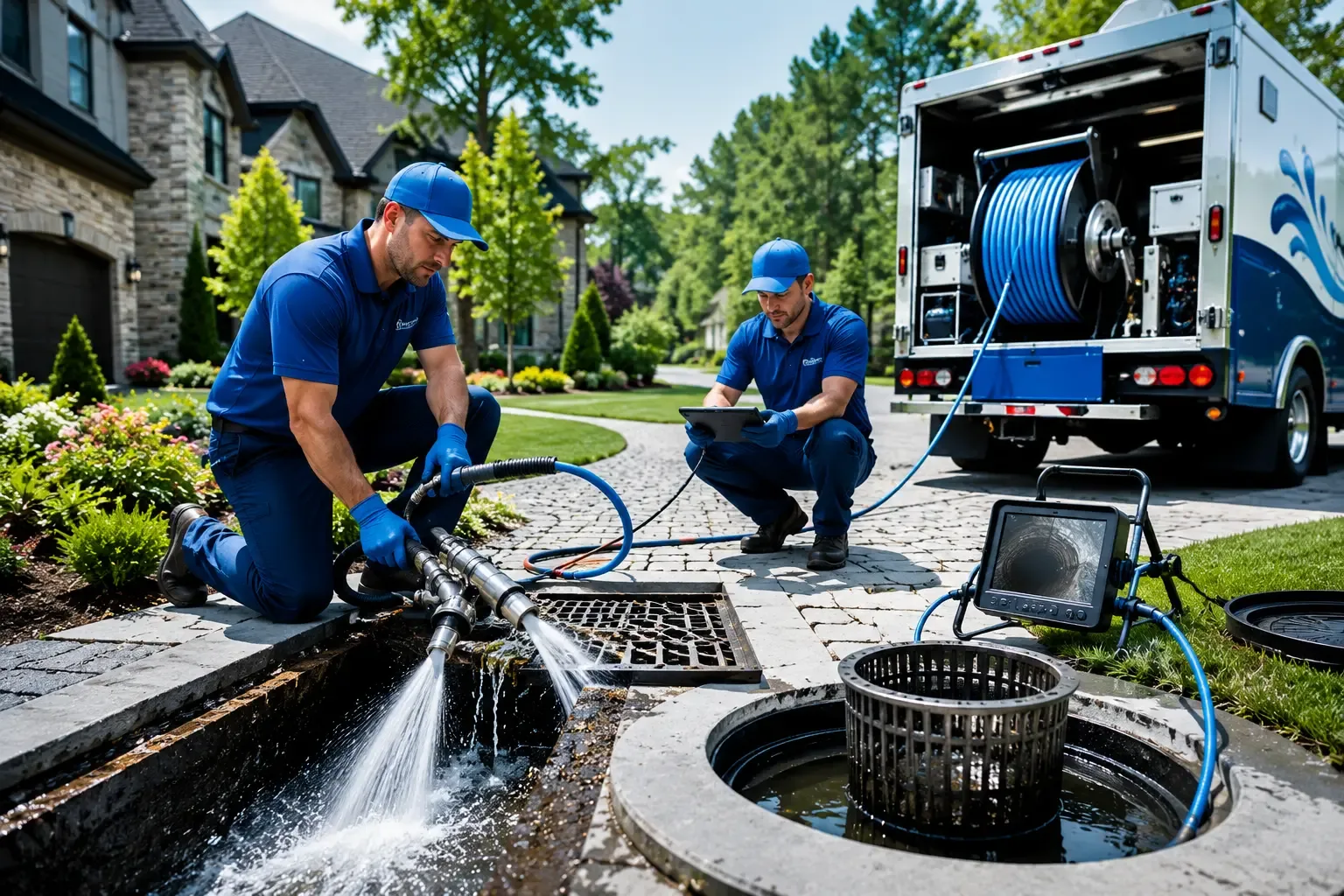 Local outdoor drain cleaning professionals in New Boston, IL