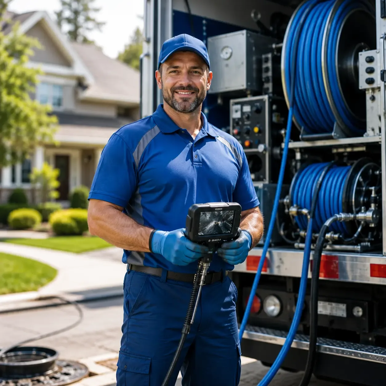 Local outdoor drain cleaning specialists in New Boston, IL